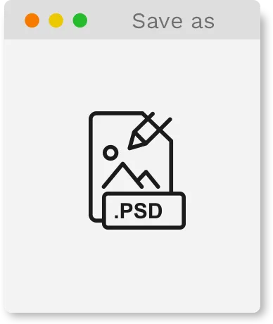 PSD file format in macOS Finder