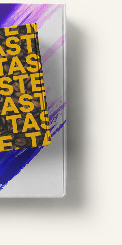 Brown custom packaging box with The Pack branding